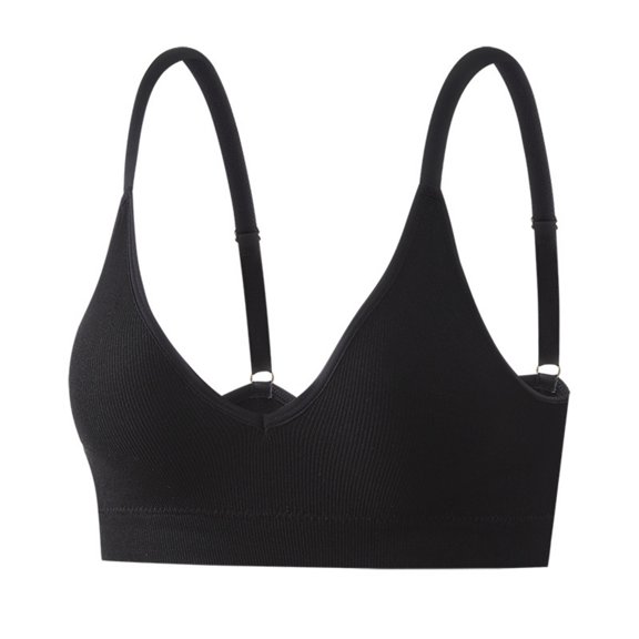 Women Soft Comfy Adjustable Wireless Push Up Bra Full Coverage No Underwire Seamless Strech Supportive Sports Bras Casual S-4XL