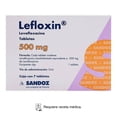 thumbnail image 1 of Lefloxin Levofloxacino 500 mg 7 tabletas, 1 of 2