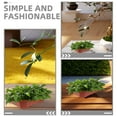 thumbnail image 3 of IBASETOY 10Pcs Dark Red Plastic Bonsai Training Pots with Drainage Breathable Design for Balcony Garden and Indoor Use, 3 of 8