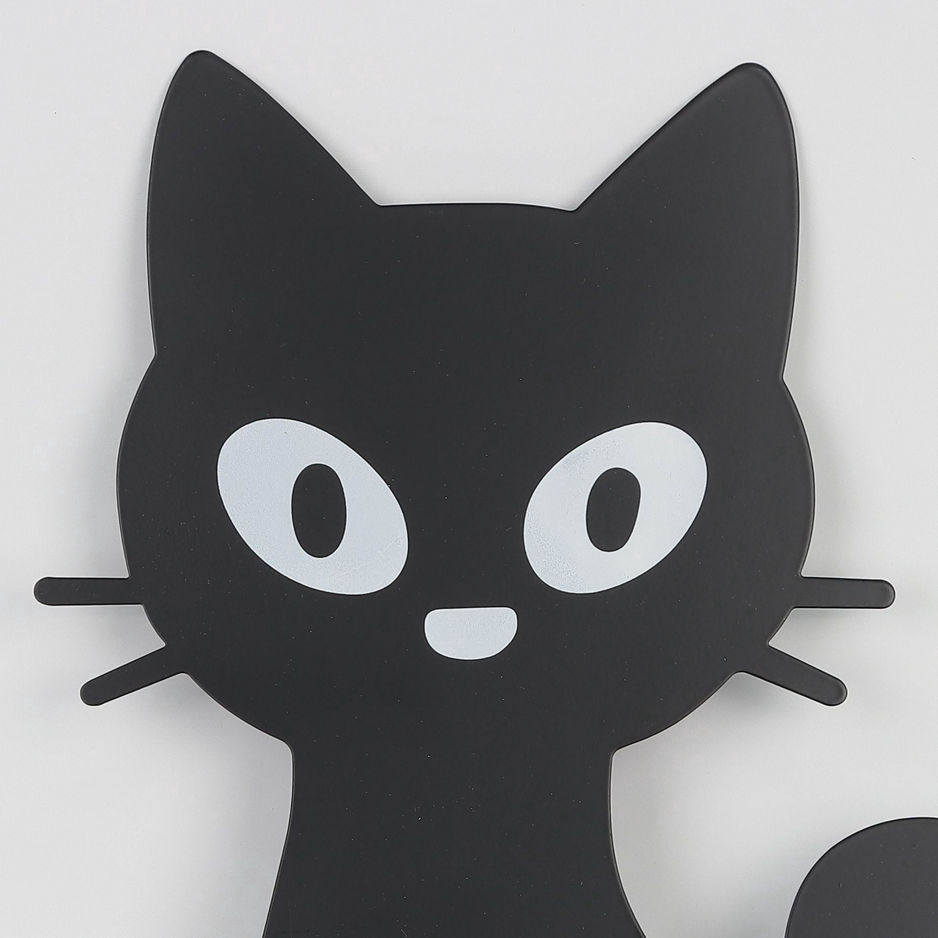 Metal Cat Yard Stake Outdoor Decoration, Black, 18.2", Halloween by Way To Celebrate