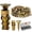 200 Pcs, variant on 50/100/200 PCS Hinge Repair Screw & Expansion Anchor,6×14mm Short Expansion Screw,Stone Expansion Anchor with Storage Box for Cabinet,Wood,Tile