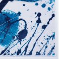 thumbnail image 3 of Ladole Rugs Poppy Floral Pattern Contemporary Indoor Area Rug Carpet in Turquoise Blue, 4x6 (3'11" x 5'7", 120cm x 170cm), 3 of 6