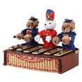 thumbnail image 3 of Mr. Christmas 10 in. Animated Bandstand Bears, Red, 3 of 5