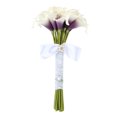 thumbnail image 1 of Ramo de flores secas de calas artificiales Ticfox color morado, 1 of 9