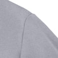 thumbnail image 6 of AnuYalue Mens Cargo Sweatshirt Athletic Long Sleeve Pullover Casual Crewneck Soild Color Tops with Zipper Pocket, 6 of 8