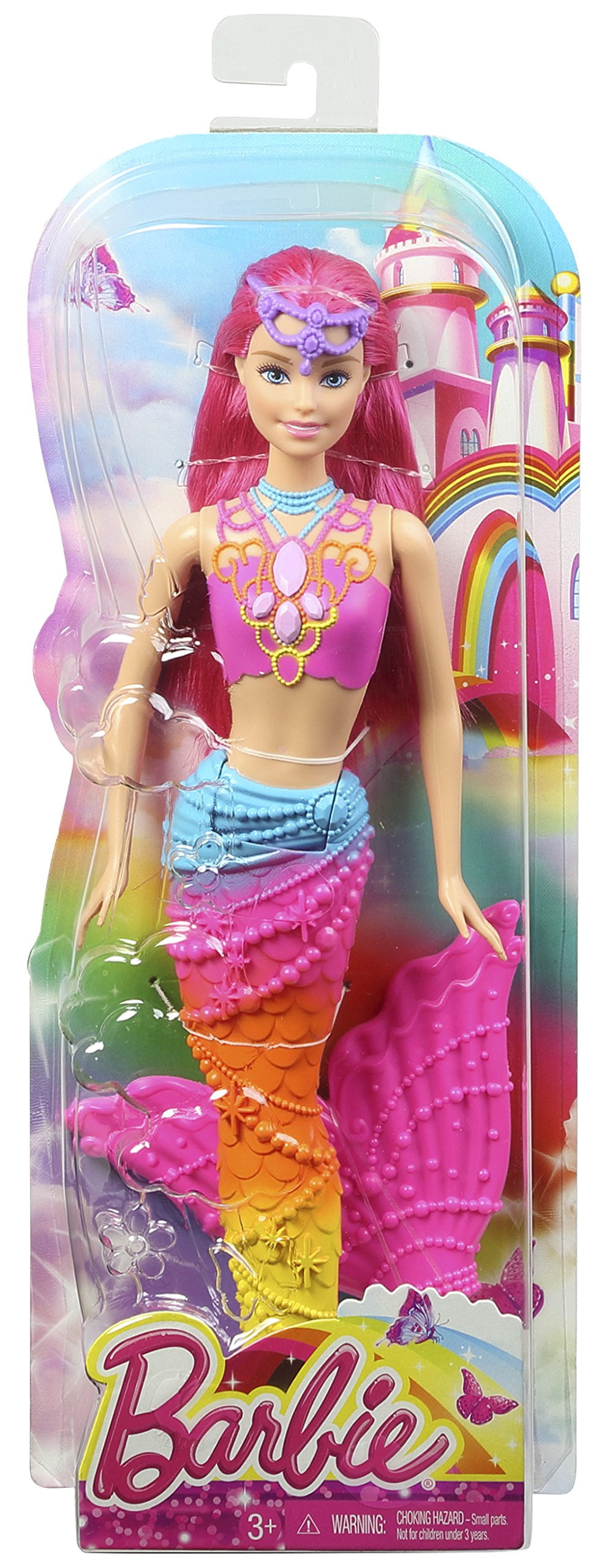 rainbow barbie mermaid