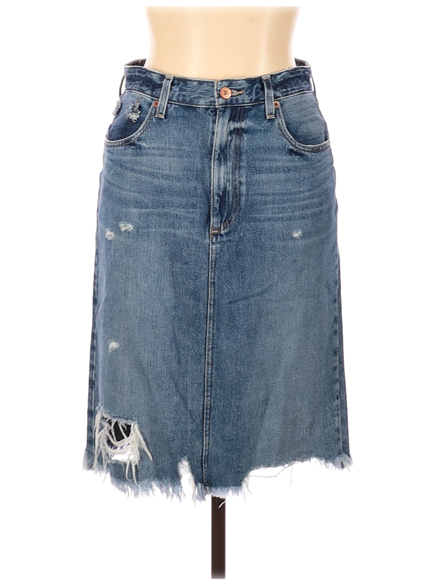 lucky brand jean skirt