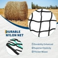 thumbnail image 4 of Heavy-Duty Round Bale Hay Net | 5x5/6x6 Ft Knotless Slow Feeder with 2" Holes to Reduce Waste and Promote Healthy Digestion for Horses and Livestock, 4 of 9