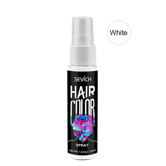 Spray de color instantáneo para fiestas, 5 colores, 30 ml, para cabello en polvo