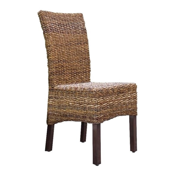 International Caravan Arizona Woven Abaca Dining Chair