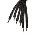 thumbnail image 3 of INSPIRE CHIC 3 Pairs Double Color Twill Athletic Flat Shoelaces Long Shoestrings for All Types of Casual Sneakers Red Black 140 cm/55", 3 of 5