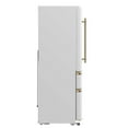 thumbnail image 4 of Forno Luigi 33-Inch French Door Refrigerator, 18 cu.ft, White Finish, Antique Brass Handles, ENERGY STAR Certified, 4 of 12