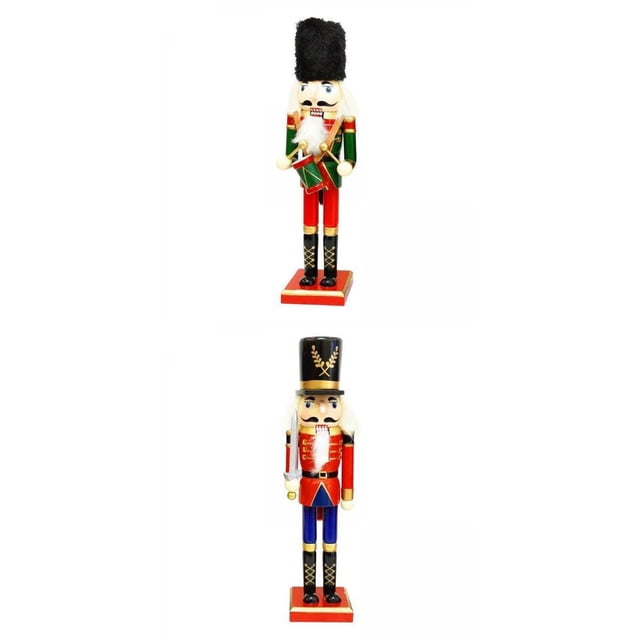 soldado cascanueces,vintage cascanueces mucho adornos alemania grande,cascanueces navidad decoraciones cifras decoración,Cascanueces de madera tradicional rey soldado,navidad cascanueces