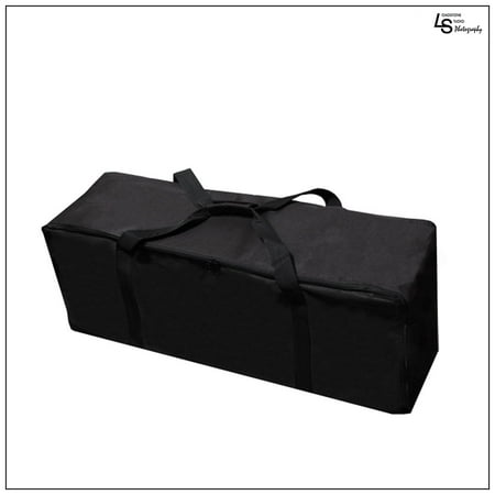 Lighting Carrying Bag - All Purpose Professional Carrying Case Bag for Photo Lighting Equipment 80 lbs. Capacity Water Resistant Nylon by Loadstone Studio WMLS1121