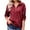 Wine Tops Women Oversized, variant on Back to School Clothes Under $10 Western Tops for Women'ss Fall Fashion Loose Tunic Quarter Zip Collar Pullover Plus Size Tops Long Sleeve T Shirts Solid Color Sweatshirts Black S