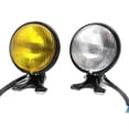 thumbnail image 4 of Motorcycle Headlight Round Retro Headlamp 12v 35w 3000k High-low Beam Fog Light Universal Modified Parts, 4 of 8