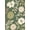Green, Pattern 1, variant on ODIKA 4'x6' Olive Green Cream Floral Elegance Washable Area Rug Vintage Botanical Pattern with Graceful Blooms Stain Resistant, Low Pile, Easy Care for Dorm Room, Small Living