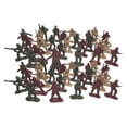 thumbnail image 2 of 50x Mini Model Soldier Figures Toys Sand Table Decor for Boys Creative Gifts yotijar soldado modelos hombres, 2 of 6