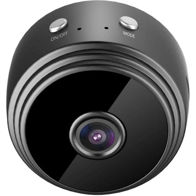 Cámara espía Mini cámara espía oculta WiFi pequeña 1080P HD Video Visión nocturna Detección de movimiento Seguridad Niñera Cámara de vigilancia Cámaras secretas para el hogar Interior y exterior (negr