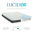 thumbnail image 2 of Lucid EVO 11" Gel Memory Foam and Innerspring Hybrid Mattress, King, 2 of 8