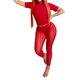 thumbnail image 3 of SAYOO Conjuntos de Pantalones Largos para Mujer, Tops Cortos de Manga Corta de Color Puro + Conjunto de Pantalones Transparentes de Cintura Alta SAYOO  Moda, 3 of 9
