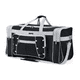 thumbnail image 1 of Bolsa De Viaje Portátil Duradera De Gran Capacidad 65cm Belug, Negro y blanco, 1 of 5