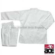 Middleweight 7 oz Student Karate Uniform, White size  00