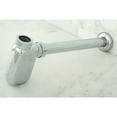 thumbnail image 3 of Kingston Brass DD8401 Trimscape 1-1/4" Brass Oval Bottle Trap, Polished Chrome, 3 of 5