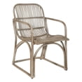 thumbnail image 1 of Pemberly Row Chaise avec Cadre en Rotin Gris Lavé et Base de Traîneau Entièrement Assemblée, 1 of 6