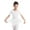 White, variant on Haitryli Kids Girls Short Sleeve Ballet Dance Dress Tutu Skirt Leotard Gymnastics Outfit Dancewear Black 2-3