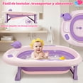 thumbnail image 1 of Bañera Tina Para Bebé Con Termometro Antiderrapante Ecobaby Original, 1 of 13