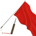 thumbnail image 3 of Musbetu Telescopic Flag Pole with Anti-Slip Grip Wear-Resistant Widely Used Telescoping Flag Pole Pointer Handheld Extendable Retractable Flagpole, 3 of 7