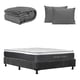 thumbnail image 1 of Colchón Matrimonial Trini Restonic + Box + Almohadas 2 Pack + Edredón Homy, 1 of 10