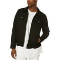 thumbnail image 2 of Jaywalker Mens Destructed Trucker Jacket, Black, X-Large, 2 of 2