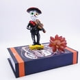 thumbnail image 3 of Shoreew Black Mariachi Band Skeleton Statue Halloween Day of The Dead Skull Figurine Resin Collectible Folk Musician Players Ornament for Home Decor, 3 of 7