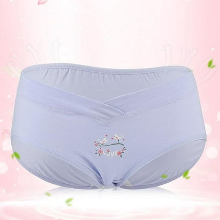 Yosoo - Yosoo 3pcs\/Lot Woman Cotton Maternity Briefs Panties V-Shaped Low-Waist Pregnancy 