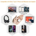 thumbnail image 4 of OUSITAI USB C to Headphone Jack Adapter with 3.5mm Aux Audio and Type C Charger Dongle Converter USB C Earphone Adaptor, 4 of 6