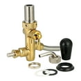 thumbnail image 3 of Yeacher Adjustable Flows Control Chrome Draft Beer Faucets Tap G5/8 Shank Home Brew Beer Keg Tap, 3 of 8