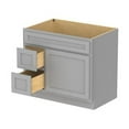 thumbnail image 4 of Vanity Art VA4036-2LG 36 in. Vanity Cabinet with Knockdown, Gray, 4 of 6