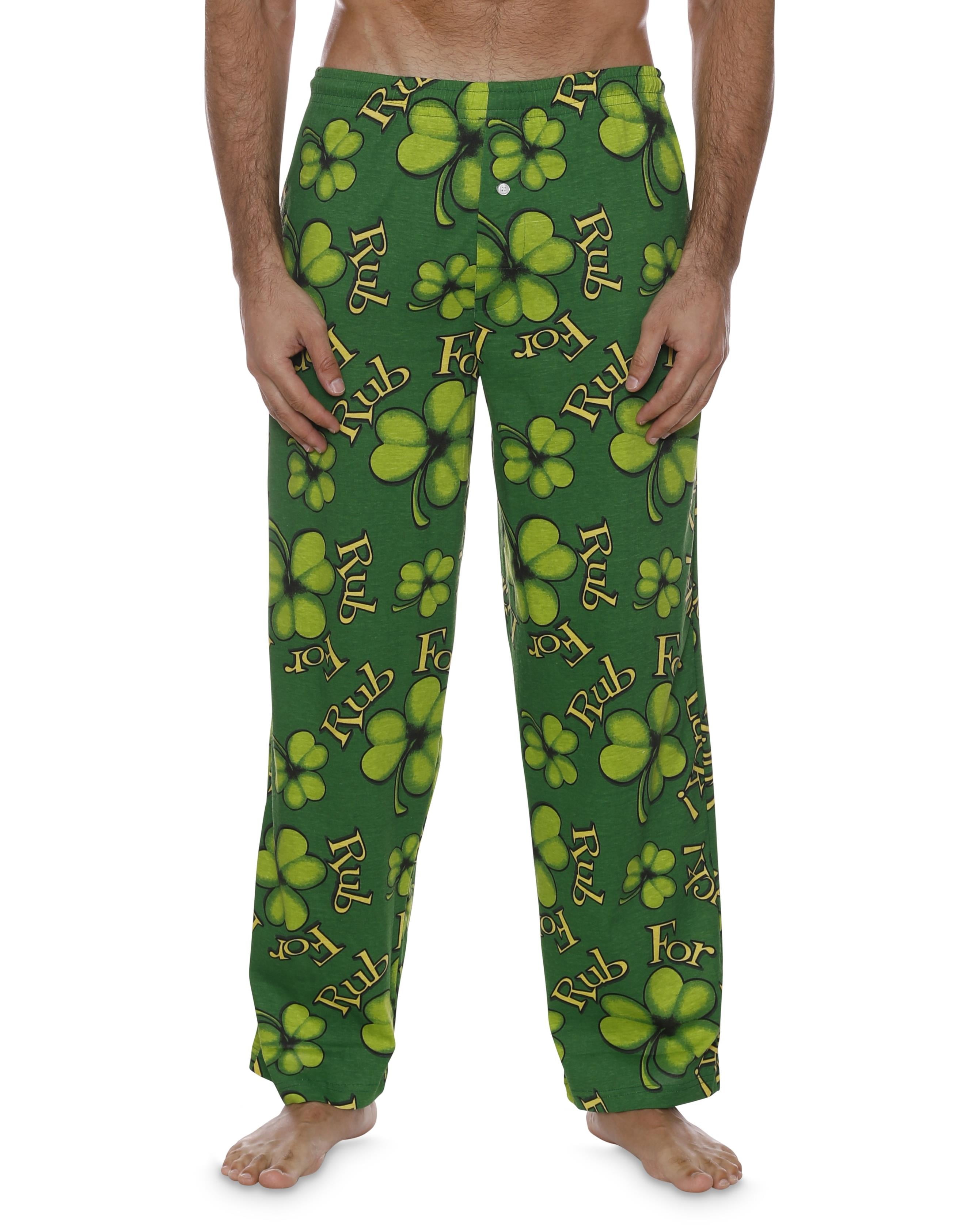 Fun Boxers Mens Feeling Lucky Fun Prints Pajama & Lounge Pants 