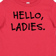 thumbnail image 4 of Inktastic Hello, Ladies Boys Baby T-Shirt, 4 of 5
