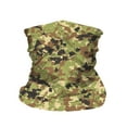 thumbnail image 5 of Cleanbreath Double Layer Neck Gaiter Tube, Reusable Bandana with Pocket, Washable Balaclavas Face Scarf for Men Women, 2 Pack American&nbsp;Flag and Forest Camouflage, 5 of 7