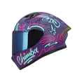 thumbnail image 1 of Casco para moto Morado Neon Matte Talla L, 1 of 3