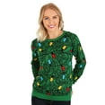 thumbnail image 4 of Adult 3D Squirrel in the Christmas Tree Unisex Ugly Sweater, 4 of 13