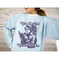 thumbnail image 1 of Chandail en Molleton Amusant Bookish, Café et Livres, Romantasy Reader Col Rond, Smut Reader, Book T - Gris Sport - S, 1 of 4
