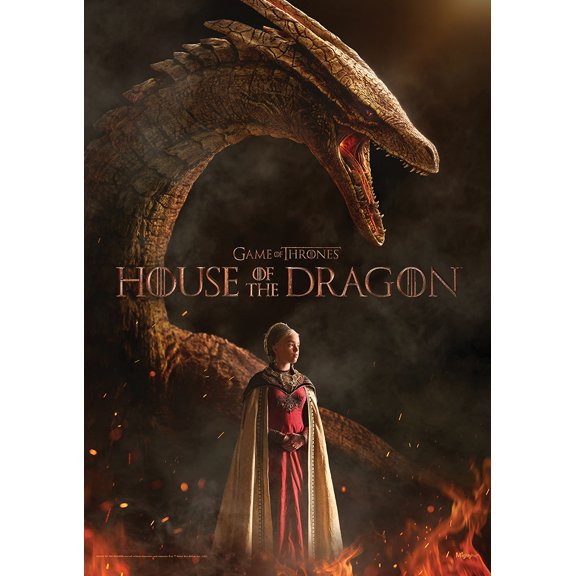 House of the Dragon (Rhaenyra and Syrax) MightyPrint™ Wall Art