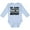 AE-Light Blue, variant on Inktastic Eat, Sleep, Muay Thai, Repeat Boys or Girls Long Sleeve Baby Bodysuit