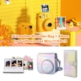 thumbnail image 3 of Para Fujifilm Instax Mini 11 9 8+ 8 Bolso de hombro de cuero PU + Álbum (Plata) WDOplteas Para estrenar, 3 of 9
