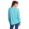 thumbnail image 2 of Roxy Chandail Tricoté pour Femmes, Bleu, Juniors, Moyen, 2 of 2