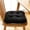Black, variant on PLPPYFS Soft Rocking Chair and Wicker Chair Cushion, 16.1 x 17.3 in, Water Repellent, Rain Proof, Fade Resistant Cushion for Rocking Or Rounded Back Chair